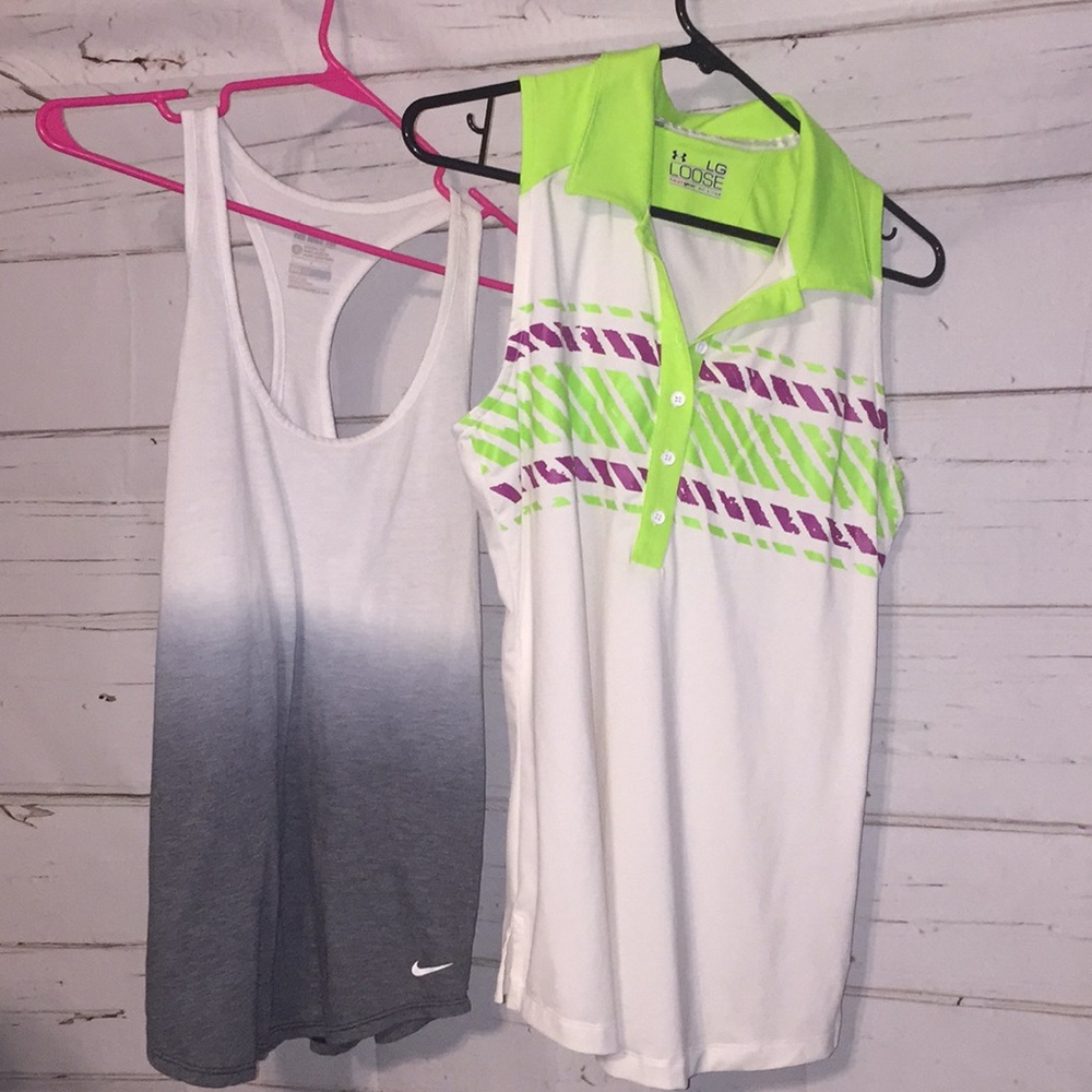 Bundle of Under Armour & Nike women’s sleeveless!